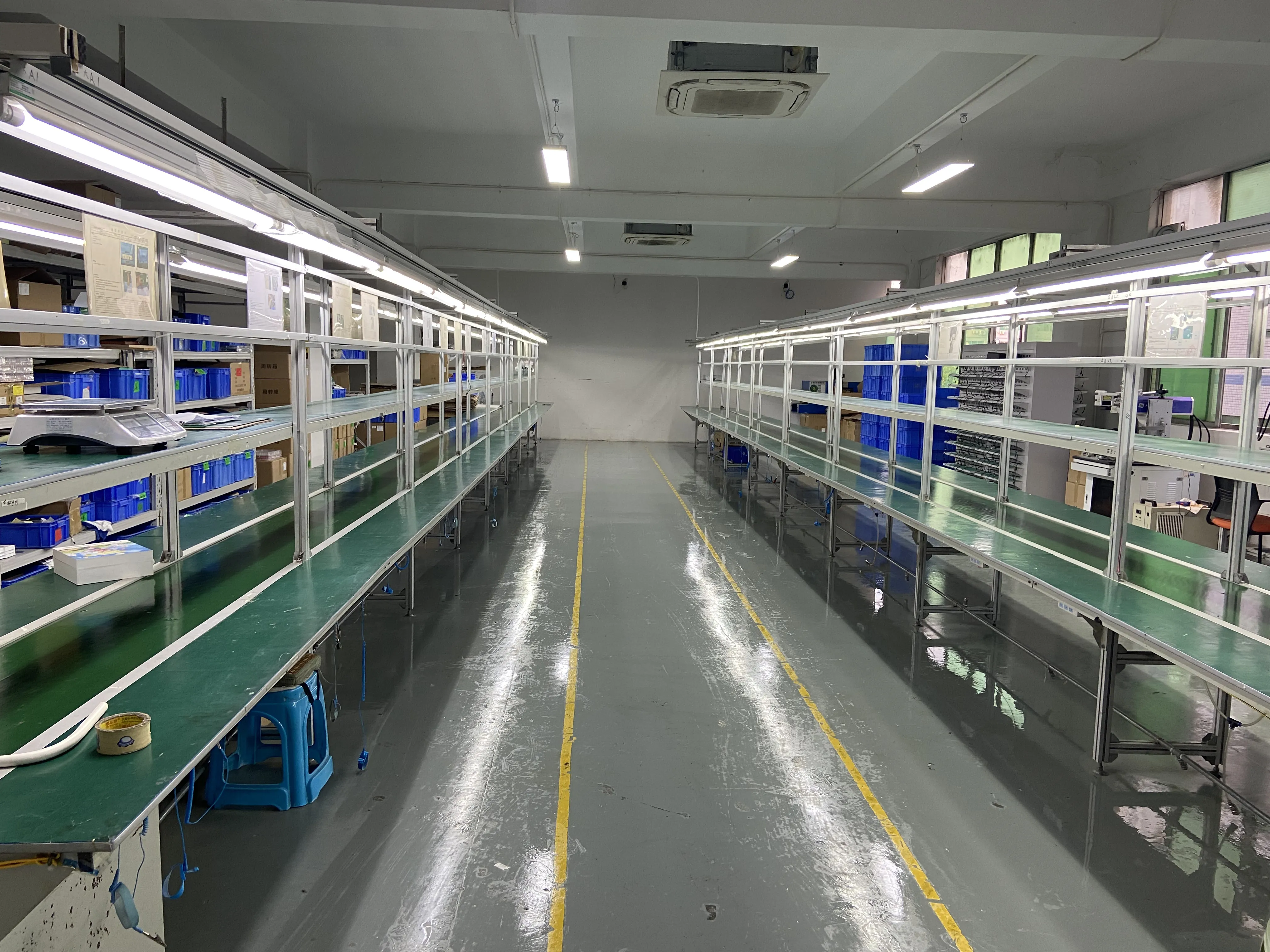 Action camera production line
