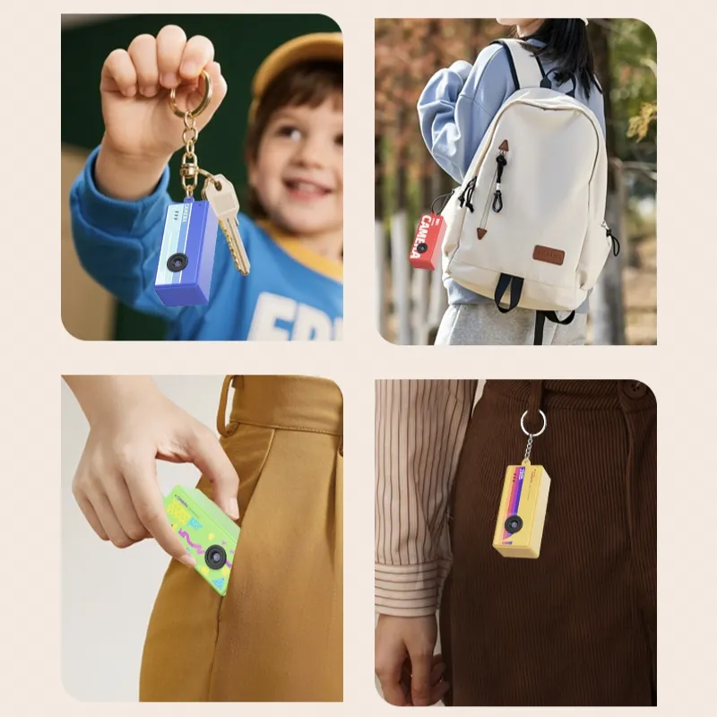 AC17 keychain pendant retro appearance lightweight design