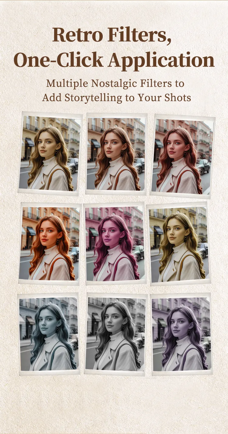 AC17 retro filters and nostalgic effects