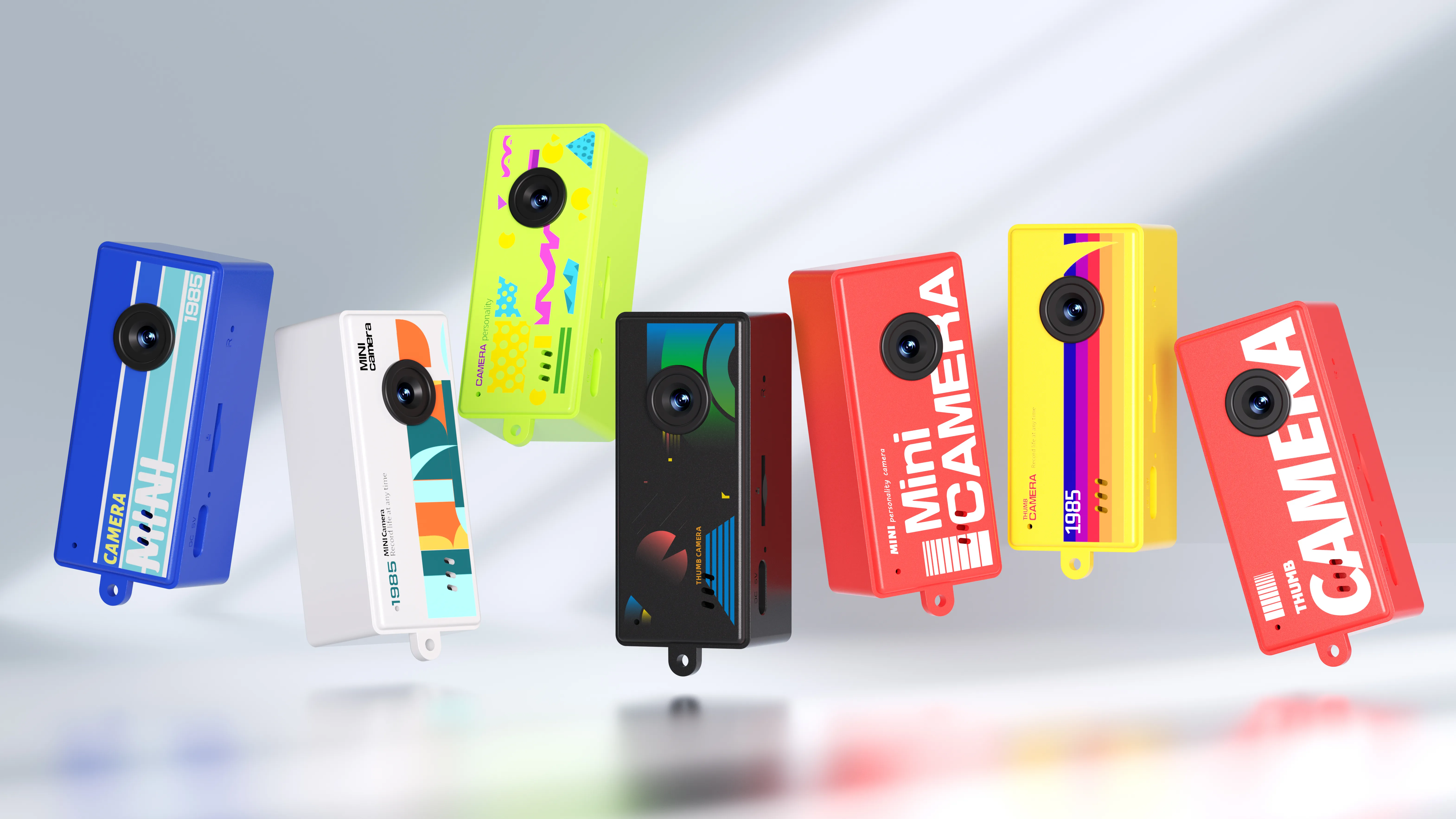 AC-7 Retro Keychain Thumb Camera