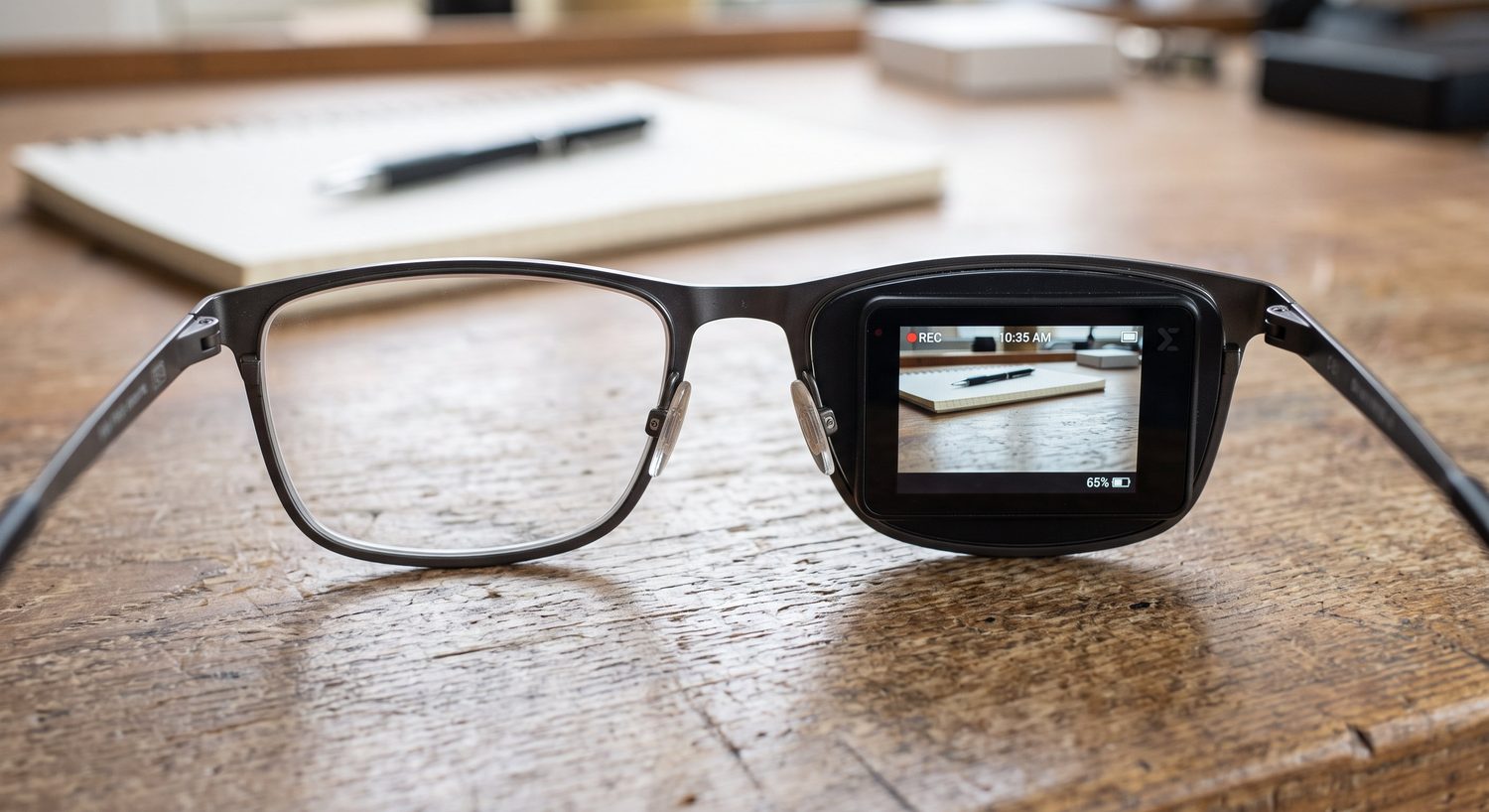 K18 in-lens Micro-OLED waveguide display