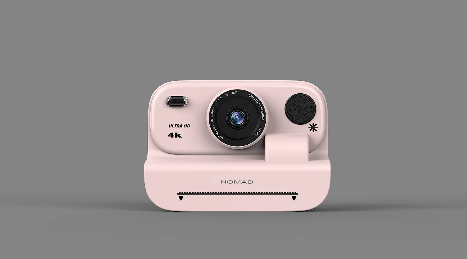 X5 kids instant print camera in pink